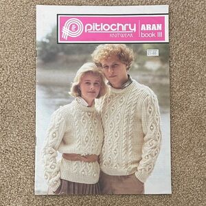 Pitlochry Knitwear Aran Sweater Pattern Book
